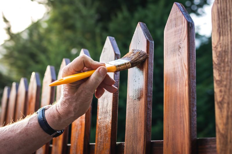 Iron Fence Painting